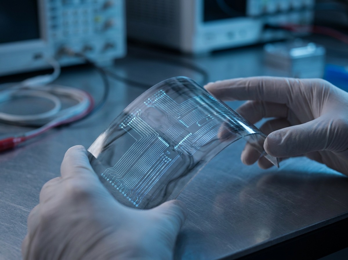 Flexible graphene display technology