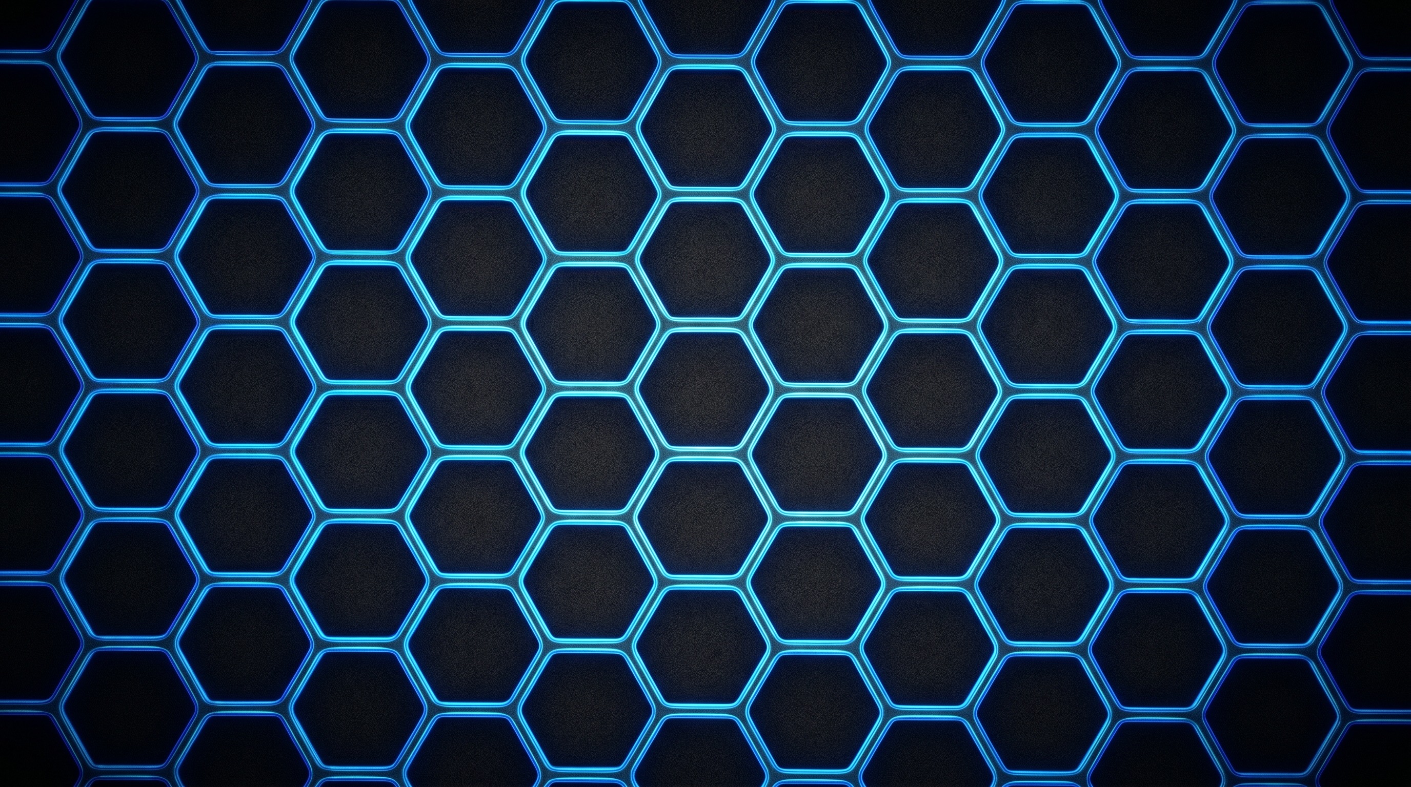 Graphene hexagonal lattice under electron microscope